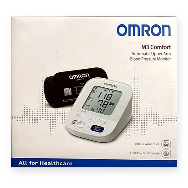 Omron M3 Comfort box — Automatic upper-arm blood pressure monitor